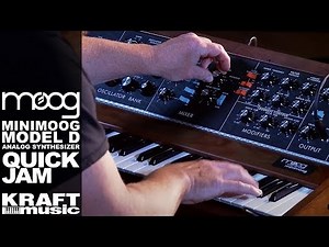 Moog Minimoog Model D - Quick Jam