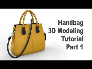 Handbag 3D Modeling Tutorial with Rhino 7 (Part 1) #221