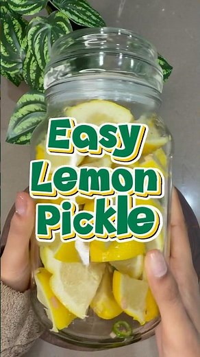 🍋 Easy Lemon, Ginger & Green Chilli Pickle | No Oil | No Tempering
