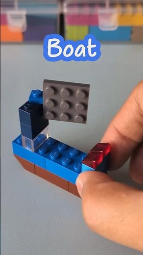 Day 8: Mini Builds for LEGO 10698 - Boat Build 🚤