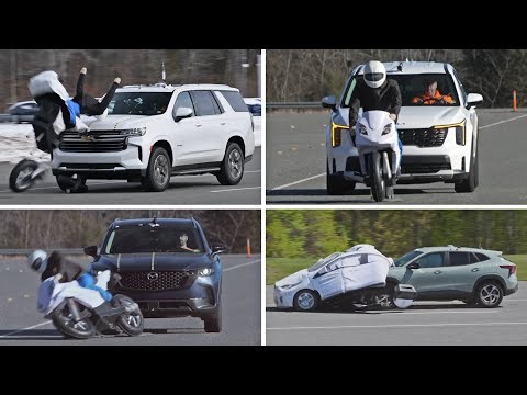 Front Crash Prevention Tests | X5, Q7, Camry, Sorento, Forester, CX-50, Tahoe