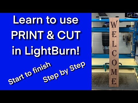 Using Print & Cut for Large Sign Engraving, (it’s fast and easy)