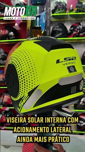 Capacete Ls2 OF570 Verso Spin Fosco Amarelo Fluor Preto