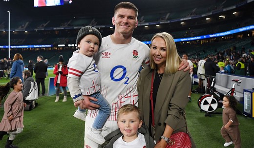 Inside rugby star Owen Farrell's family life with wife Georgie