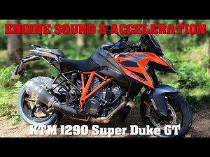 KTM 1290 Super Duke GT | Exhaust Sound & acceleration