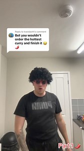 34K views · 2.7K reactions | Ordering the hottest curry #challenge #challenges #spicey #hot #laugh #funny #fyp #reelschallenge | Dean Alex | Facebook