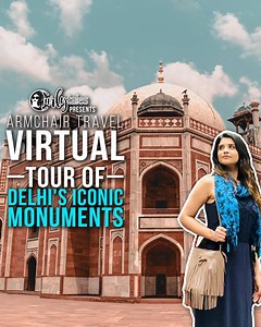 17K views · 315 reactions | Delhi is well-known for its iconic monuments. So what if we can't go out right now, we can explore virtually from the comfort of our homes, right? Curly Tales is taking you on a virtual tour to Delhi's 7 iconic monuments, from India Gate to Humayun's Tomb to India's largest and beautiful Akshardham Temple. So are you ready to explore? Read more: https://bit.ly/2YHm3jk | Curly Tales | Facebook