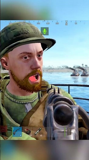 Charging the Beach with The Boys in Rust #rust