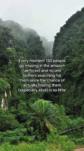 Some have been there for days other fo years | forest bigger than America 🌳 #fyp #viral #amazonforest #creepytok #getthisviral