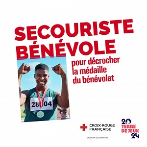 7.7K views · 1K reactions | Relève le défi du bénévolat pendant les Jeux de Paris 2024 avec la Croix-Rouge française ! Inscris-toi à une réunion d'information pour en savoir plus ! | Croix-Rouge française | Facebook
