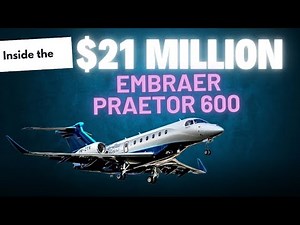 Inside the Exotic Private Jet with Transatlantic Range: The $21M Embraer Praetor 600