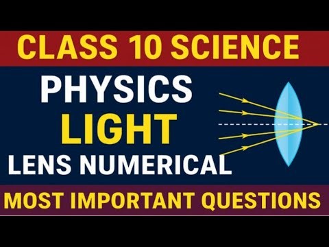 Science Class 10 Physics Ch Light Numerical Quest