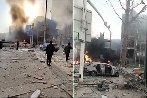 Huge suspected gas explosion kills 2, injures 26 in northern China