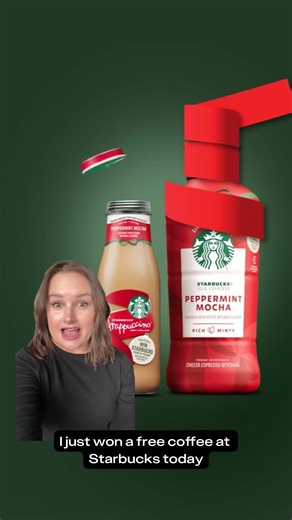 Gana Café Gratis con Starbucks: Uncap, Scan & Win