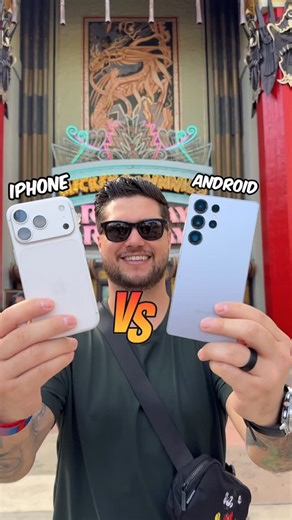 Andrew Bond on Instagram: "iPhone vs Android Camera Test at Hollywood Studios #iphone #android #samsung"