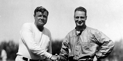 Babe Ruth and Lou Gehrig kind of look like total phonies in new batting-practice video