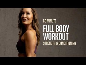 60 MIN Full Body Strength & Conditioning Workout // The HR App turns one! 🥳