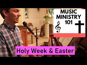 Easter Sunday Chant Sequence practice session