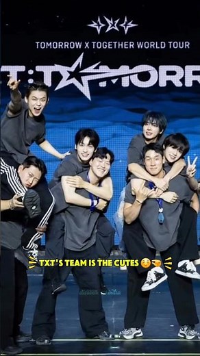 TXT's team is the cutes ☺️🤏 #txt #shorts #viral