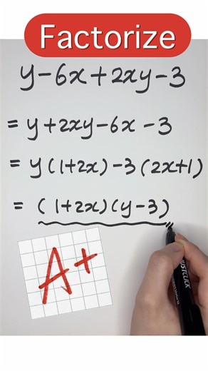 Factorize this in 20s✍🏻 #maths #mathematics #mathstricks