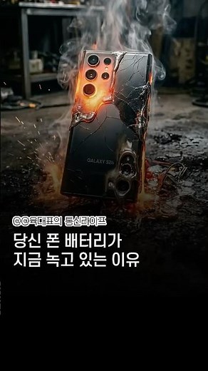 📌 배터리 수명 2배 늘리는 '절대 설정' 4종 경로 (복사해서 쓰세요!)