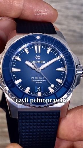 Super-Diver obok którego nie przejdziesz obojętnie. Formex Reef 42 Automatic COSC. #kanałozegarkach
