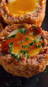 Crispy Scotch Egg Recipe | Perfect Runny Yolk |