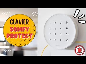 Clavier Somfy Protect 🔐 Discret, Fiable et Sécurisé pour Votre Alarme Domestique
