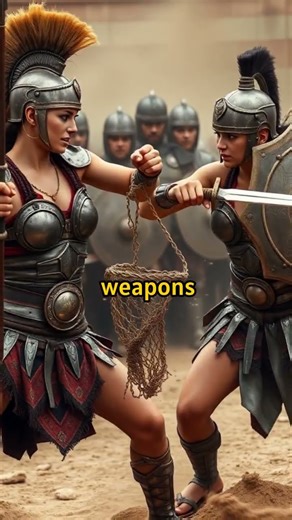 The Hidden HISTORICAL Role of Women Gladiators in Ancient Rome ⚔️
