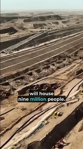 A City with No Roads! 🏗️🇸🇦 (The Line 2030) #futuretech