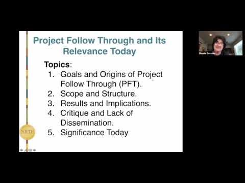 Project Follow Through and Its Relevance Today