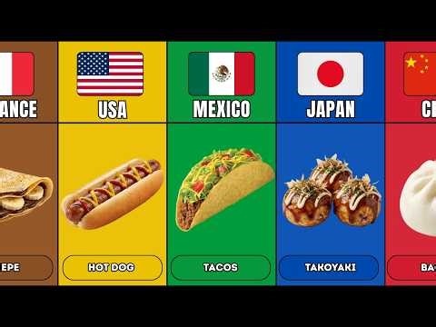 Street Food From Different Countries