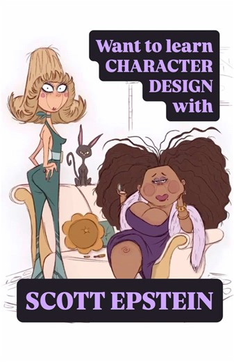 🎨🔥 Story Driven Character Design 🔥🎨 with Scott Epstein LINK IN BIO‼️ Learn how to design characters with strong personality, emotion, and narrative purpose in this 5-week workshop focused on story-driven design, poses, and expressions. Scott has worked on shows like • Animaniacs • Merry Little Batman • Action Pack • Kung Fu Panda The Dragon Knight • plus many undisclosed feature projects 💥 Ways to join $500 Active Student $100 Viewer Payment arrangements available 🚀 Seats are limited and f