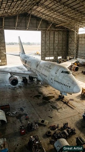 This Boeing 747 Became a Flying Palace 🤯🔥 #viralshort #plane