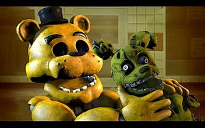 [FNAF SFM] 真人快打X - Springtrap Vs. Gold Freddy