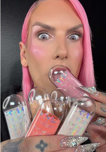 Are the NEW @NYX Professional Makeup Buttermelt Glow Boosting Highlighter Stix Jeffree Star Approved?! 🤯 #makeupreview #jeffreestar #nyxcosmetics #highlighter #beautytok