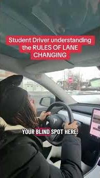 Common mistakes by new drivers when changing lanes! #LearnToDrive #DrivingTips #MRRoadReady