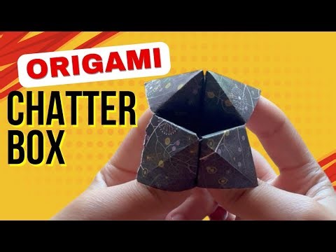 How to Make a Chatterbox Origami | Easy Guide for Kids & Beginners