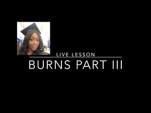 Burns and Nursing Care