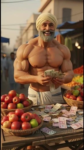 A magic tree and rabbit changes everything for farmer | #ai #shorts #rabbit #farmer #moralstories