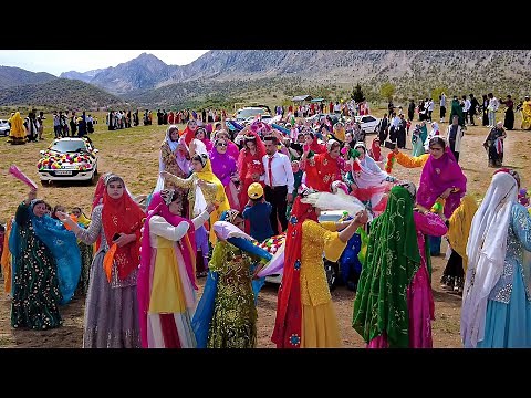local unique wedding customs in Afghanistan villages|4k