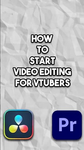 How to start Video Editing for VTubers #shorts