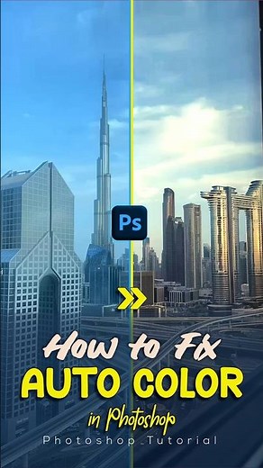 Auto-Fix Colors in Adobe Photoshop | Simple and Fast Color Correction Tutorial