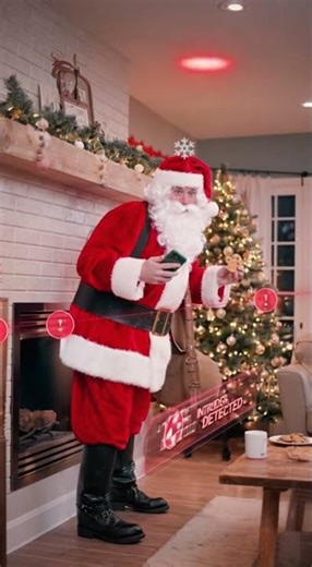🎅 Santa vs Smart Home: Christmas Break-In Gone Wrong!