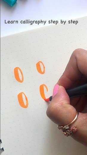 Master This Calligraphy Stroke Before Writing Any Letter 🖊️ | Oval Practice