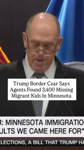 Federal immigration agents located nearly 3,400 “missing, unaccompanied alien children” during their operation in Minnesota, President Trump’s Border Czar Tom Homan said Thursday. He accused the Biden administration of losing track of these children after they entered the country illegally and alone. Homan spoke about the unaccompanied minors as he was announcing an end to ‘Operation Metro Surge’ in Minnesota. The nonprofit National Immigration Forum called this categorization inaccurate, saying