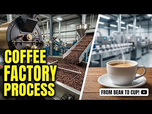 How Instant Coffee Is Made in a Factory Full Manufacturing Process