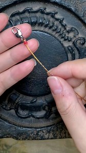 How to Attach a Lobster Clasp with One String #knottutorial #knotlessbraids #knots #charms #short #fypchallenge | BTYH DIY Jewelry Parts