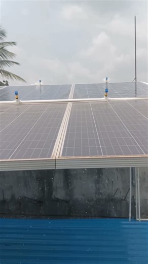 Solar plate Cleaning Project Work Completed #dust cleaner #solarpanelcleaning