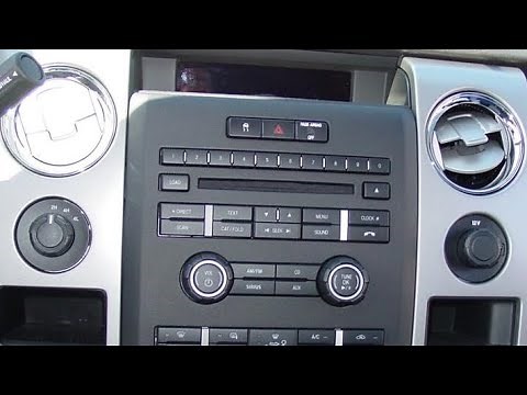 2011 Ford F150 Radio Removal